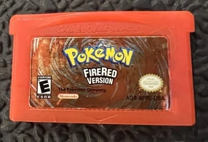 Pokemon FireRed Version Nintendo Game Boy Advance Tested Authentic - Picture 1 of 2