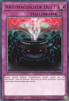 YuGiOh Antimagischer Duft (V.1) TAMA-DE056 Rare Neu 1st - Bild 1 von 2