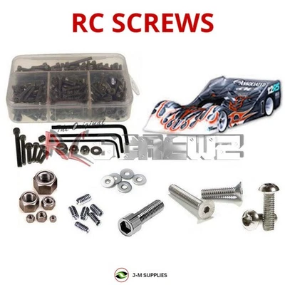 RCScrewZ Stainless Screw Kit ass030 for Associated 12R5 1/12th Onroad | KIT - Image 1 of 4