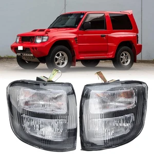 Corner Light Turn Signal Lamps For 1997 98-1999 Mitsubishi Pajero V33 Left+Right - Picture 1 of 17