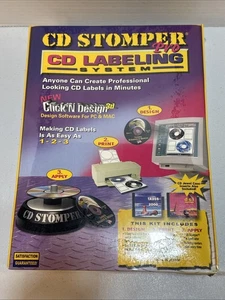 CD Stomper Professional Edition CD & DVD Labeling System Maker - Picture 1 of 19