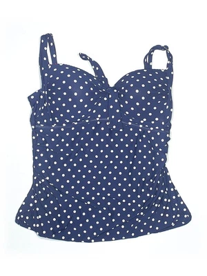 Traje de baño azul para mujer Liz Claiborne L Foto 1 de 2