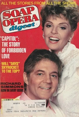 Soap Opera Digest June 8, 1982 BILL HAYES-SUSAN SEAFORTH-BRENDA BENET-RUNYEON - Image 1 of 4