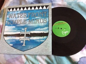 Simple Minds Waterfront 12” Vinyl Pic Cover VS636-12 Produced Steve Lillywhite - Picture 1 of 1
