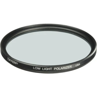 Tiffen 82LLPOL 82mm Standard Rotating Low Light Polarizer Filter - Image 1 of 4
