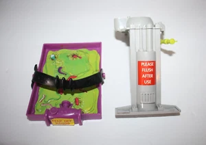 VTG Teenage Mutant Ninja Turtles Flushomatic 1989 Replacement Pieces Lot Of 2 - Picture 1 of 3