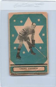 1933/34 O-Pee-Chee V304A #39 Ching Johnson Rangers Fair *8