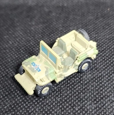 MICRO MACHINES Military Jeep Galoob 1994 L.G.T.I. LGTI Green Camo - Image 1 of 4