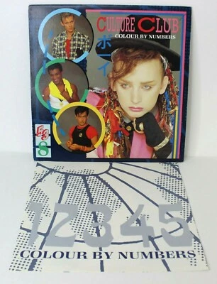 Culture Club Colour By Numbers LP 1983 Virgin Records VL 2271 With Lyrics - Image 1 of 4