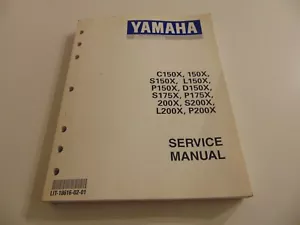 1999 Yamaha Outboard 150 175 200 HP 2-Stroke Service Repair Shop Manual - Picture 1 of 5