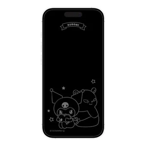 Glass screen protector for iPhone 15 / 15 Pro / 14 / 14 Pro / 13 / 13 Pro Kuromi - Photo 1 sur 5