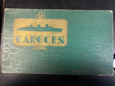 Cargoes by Selchow & Righter 1934. Rare Vintage Game. COMPLETE - Image 1 of 4