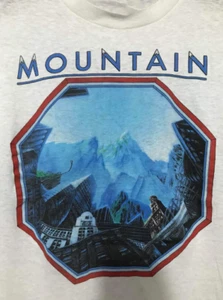 Vtg 1985 Mountain Band Tour Cotton White Full Size Men Women Shirt SE024 - Picture 1 of 5