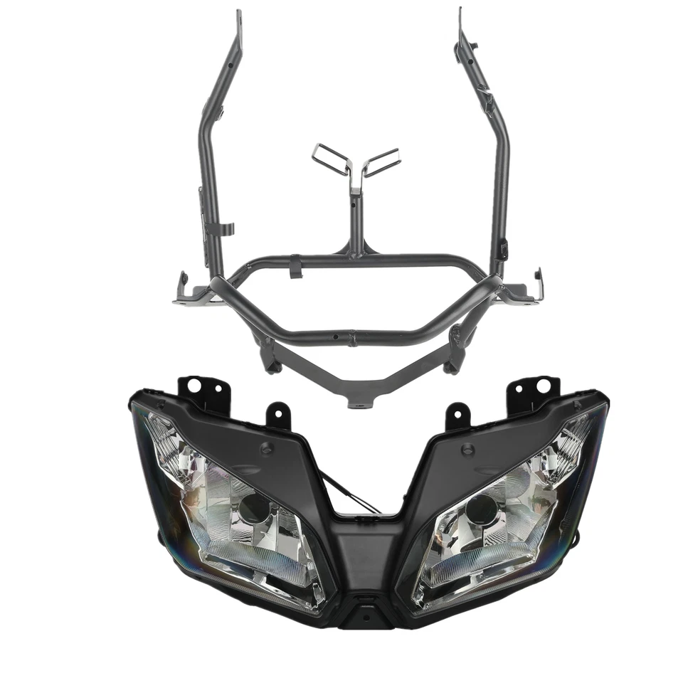 Front Headlight Assembly &Fairing Stay Bracket For Kawasaki Ninja 300 2013-2017 - Image 1 of 4