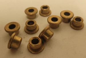 Oilite Flanschbuchsen 0,19 Innendurchmesser x 0,31 Außendurchmesser x 1/4 L ( 10 ) - Bild 1 von 1
