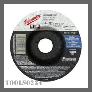 Muela abrasiva Milwaukee 49-94-4520 4-1/2" x 1/4" x 7/8" tipo 27  - Imagen 1 de 3