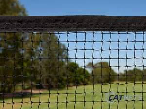 Cat Enclosure Netting 10m x 3m with REINFORCED EDGING Black - Low Vis - Picture 1 of 9