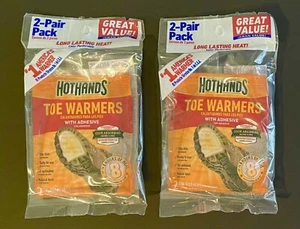 HotHands Toe Warmers - 2 Packs/4 Pairs - Up To 8 Hours Of Heat - Exp. 03/2024 - Picture 1 of 2