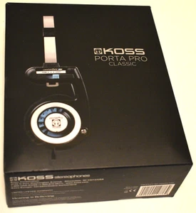 Koss Porta Pro Classic On-Ear Headphones w/Pouch, Retro Style, Wired Plug - Picture 1 of 8
