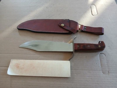 Nice Condition Western W49 (M) Fixed Blade Bowie Knife w/ Sheath - Image 1 of 4