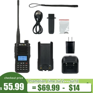 Long Range Walkie Talkie Retevis RA89 Dual Band Handheld Waterproof For Rescue - Picture 1 of 15