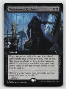 Outrageous Robbery (Extended Art) R Murders at Karlov Manor 402 NM - Picture 1 of 2