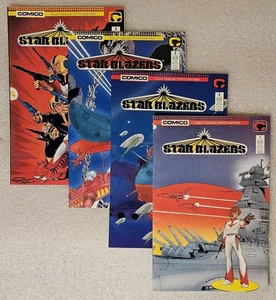 Star Blazers #1-4 Four issue mini-series Comico Comics 1987  Hi Grade - Picture 1 of 3