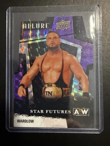 2022 AEW Upper Deck Allure Purple Diamond Wardlow 02/10 - Picture 1 of 2