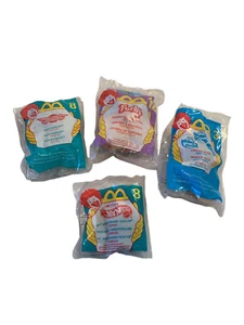 Paquete de 4 juguetes vintage de McDonald Happy Meal nuevos 1998-2001 - Imagen 1 de 2