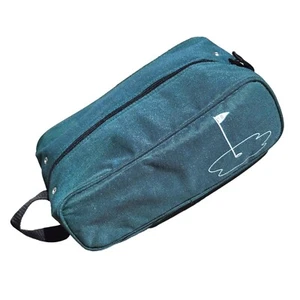 Vintage Ohio Bag Cargo Transport Deluxe Golf Shoe Tote Green PB98 H6501 - Picture 1 of 8