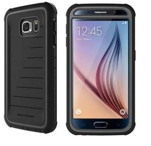 OEM Body Glove ShockSuit Ultra Rugged Case Cover For Samsung Galaxy S6 S-6 Black - Picture 1 of 2