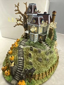 Lenox House On Haunted 2002 Lane Halloween Statue Figurine vintage See Descrip - Picture 1 of 18
