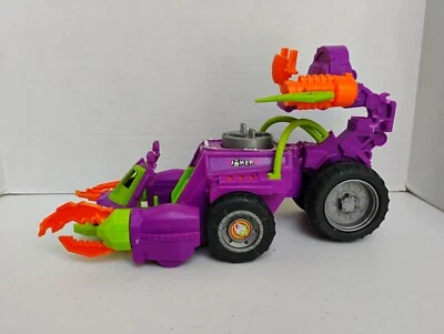 Vehículo de batalla Mattel DC Super Friends The Joker & Harley Quinn 2014 sin figuras Foto 1 de 4