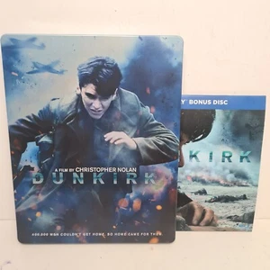Dunkirk 2017 Blu-ray Steelbook Christopher Nolan WW2 War Action Harry Styles - Picture 1 of 5