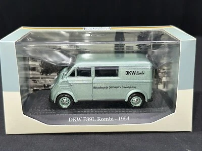 Coche diecast verde combi Atlas 1:43 DKW F89L 1954 Foto 1 de 4