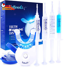Kit de blanchiment des dents - 5 x blanchisseur de dents léger DEL avec 35 % de peroxyde de carbamide, M