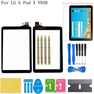 For LG G Pad X 10.1" LG-V930 V930 V935 V940 AT&T Front Touch Screen Digitizer - Zdjęcie 1 z 5