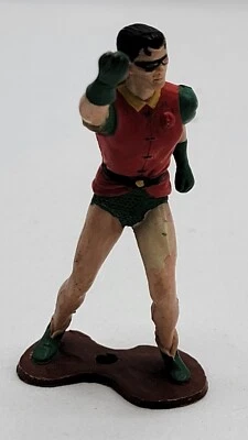 Vintage 1966 IDEAL DC COMICS Robin Justice League Playset 3" Figure - Image 1 of 4