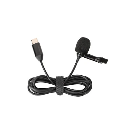 Lavalier Microphone Sport Camera Recording Mic TypeC Interface for Insta360 X4 - Image 1 of 4