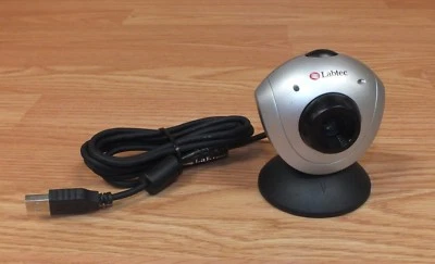 Genuine Labtec (V-UAM32) Desktop Computer USB Wired Webcam Camera & Stand ONLY  - Image 1 of 4