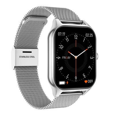 Women Men Bluetooth Smartwatch Sport Fitness Tracker for Android iOS Cellphones - Image 1 of 4