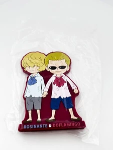 Doflamingo Rosinante One Piece Goma Mascota Soporte Personaje Mini Figura Japón - Imagen 1 de 3