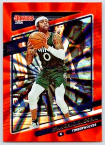 D'ANGELO RUSSELL 2021-22 Panini Donruss Holo Orange Laser #82 - Picture 1 of 2