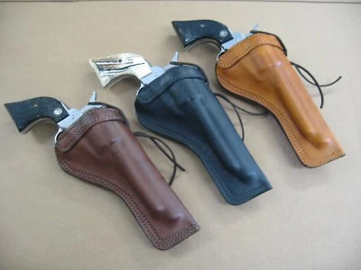 AZULA Leather Cross Draw Single Action Revolver Holster For..Choose Gun Model A - Image 1 of 4