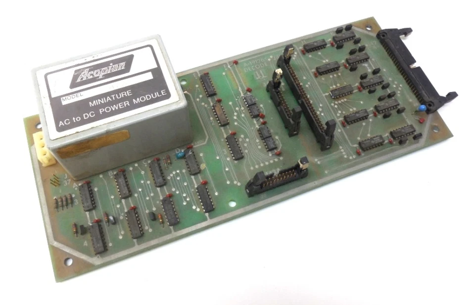 J&L JONES & LAMSON DECODER BOARD CONTROL CARD MODULE A-19126 W/ ACOPIAN 5E250 - Image 1 of 4