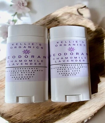 Kellie's Organics Natural Deodorant - | Aluminum & Paraben Free 2 PC - Image 1 of 3