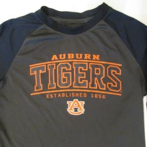 T-shirt manica lunga AUBURN TIGERS ragazzo taglia L 16-18 - Foto 1 di 4