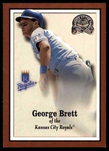 2000 Fleer Greats Of The Game George Brett #21