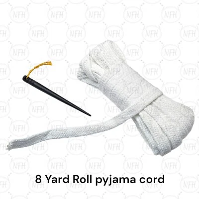 Drawstring Cord For Nala Pyjama trouser and Scrubs 7m long, braided & strong   - Image 1 of 3