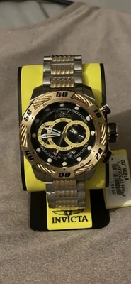Reloj Invicta Speedway Cronógrafo Dos Tonos Acero Cuarzo Funcionando Foto 1 de 4